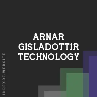 Arnar Gisladottir Technology | Indexof
