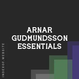 Arnar Gudmundsson Essentials | Indexof