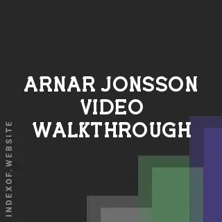 Arnar Jonsson Video Walkthrough | Indexof