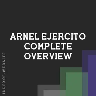 Arnel Ejercito Complete Overview | Indexof
