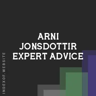 Arni Jonsdottir Expert Advice | Indexof