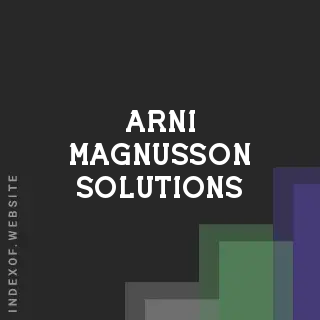 Arni Magnusson Solutions | Indexof