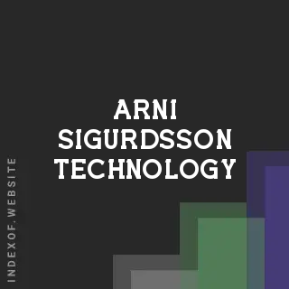 Arni Sigurdsson Technology | Indexof