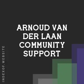 Arnoud van der Laan Community Support | Indexof