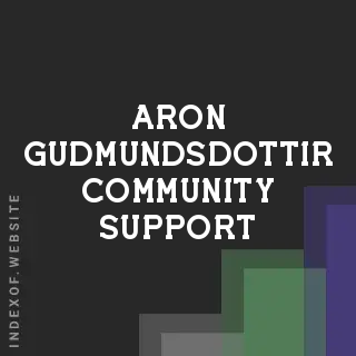 Aron Gudmundsdottir Community Support | Indexof
