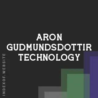 Aron Gudmundsdottir Technology | Indexof
