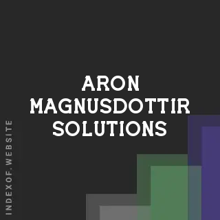 Aron Magnusdottir Solutions | Indexof