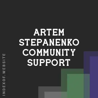 Artem Stepanenko Community Support | Indexof