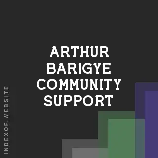 Arthur Barigye Community Support | Indexof