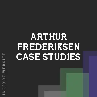 Arthur Frederiksen Case Studies | Indexof