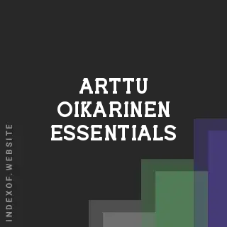 Arttu Oikarinen Essentials | Indexof
