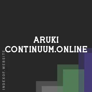 aruki-continuum.online by Ratna Nasution site -  Indexof