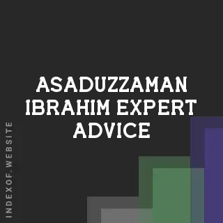 Asaduzzaman Ibrahim Expert Advice | Indexof