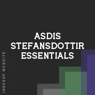 Asdis Stefansdottir Essentials | Indexof