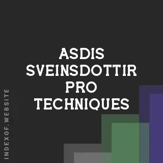 Asdis Sveinsdottir Pro Techniques | Indexof