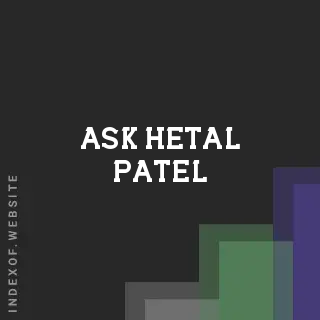 Ask Hetal Patel | Indexof