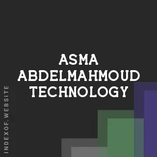 Asma Abdelmahmoud Technology | Indexof