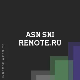 asn-sni-remote.ru by Silvia Piras site -  Indexof