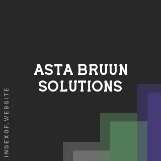 Asta Bruun Solutions | Indexof