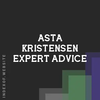 Asta Kristensen Expert Advice | Indexof