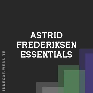 Astrid Frederiksen Essentials | Indexof