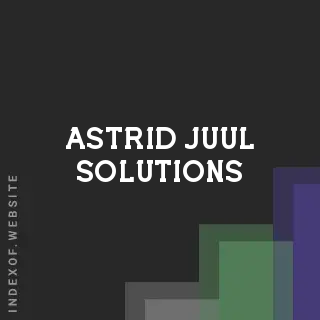 Astrid Juul Solutions | Indexof
