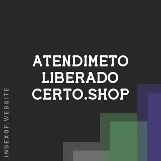 atendimeto-liberado-certo.shop by Alexander Eyborsson site -  Indexof