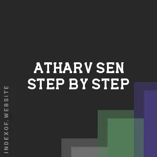 Atharv Sen Step-by-Step | Indexof