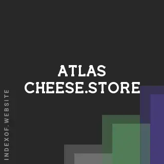 atlas-cheese.store by Mushfiq Halder site -  Indexof