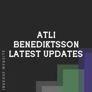 Atli Benediktsson Latest Updates | Indexof