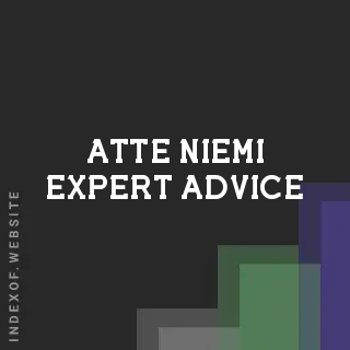 Atte Niemi Expert Advice | Indexof
