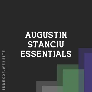 Augustin Stanciu Essentials | Indexof
