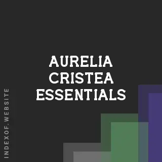 Aurelia Cristea Essentials | Indexof