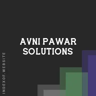 Avni Pawar Solutions | Indexof
