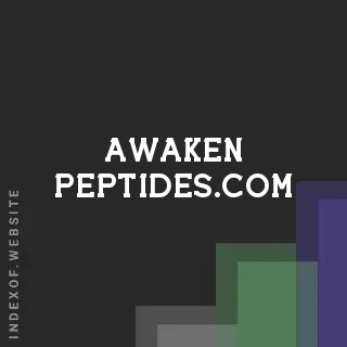 awaken-peptides.com by Maurizio Baresi site -  Indexof