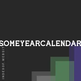 awesomeyearcalendar.com by Dika Napitupulu site -  Indexof
