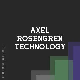 Axel Rosengren Technology | Indexof