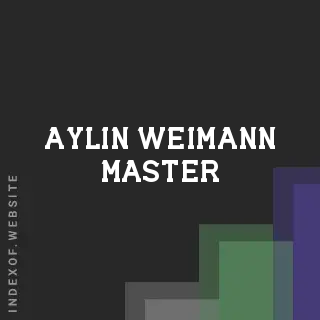 Aylin Weimann Master | Indexof