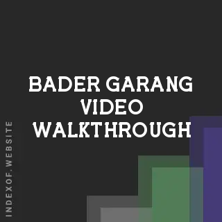Bader Garang Video Walkthrough | Indexof
