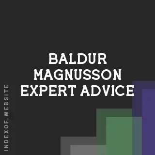 Baldur Magnusson Expert Advice | Indexof