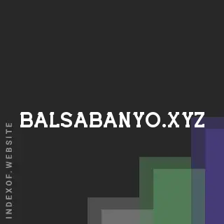 balsabanyo.xyz by Ariadna Kuzmin site -  Indexof