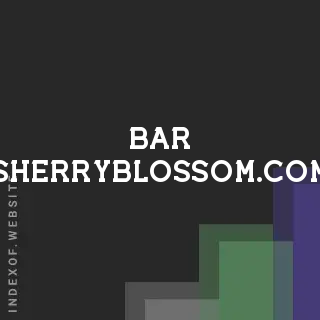 bar-sherryblossom.com by Lorenzo Santi site -  Indexof