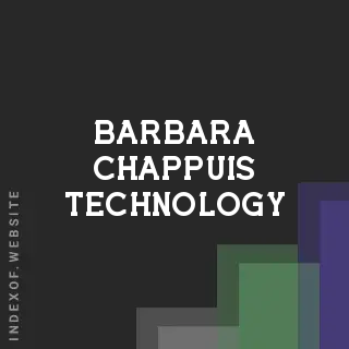 Barbara Chappuis Technology | Indexof