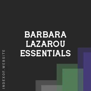 Barbara Lazarou Essentials | Indexof