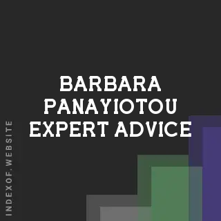 Barbara Panayiotou Expert Advice | Indexof