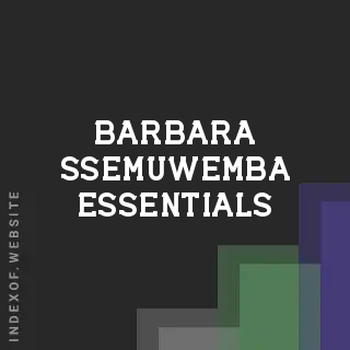 Barbara Ssemuwemba Essentials | Indexof