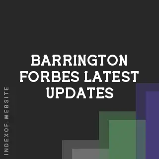 Barrington Forbes Latest Updates | Indexof
