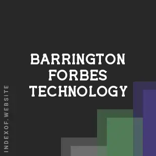 Barrington Forbes Technology | Indexof