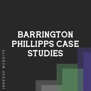 Barrington Phillipps Case Studies | Indexof