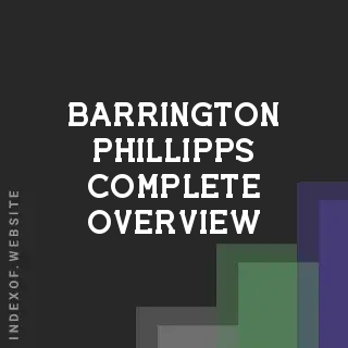 Barrington Phillipps Complete Overview | Indexof